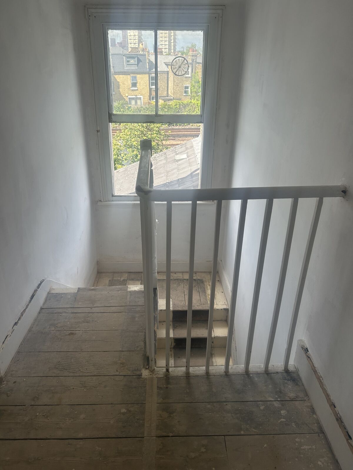 Hallway and staircase redecoration by A1 Decorating in London