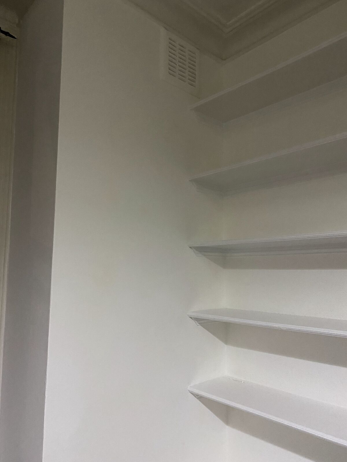 Interior painting and decorating project completed by A1 Decorating in London