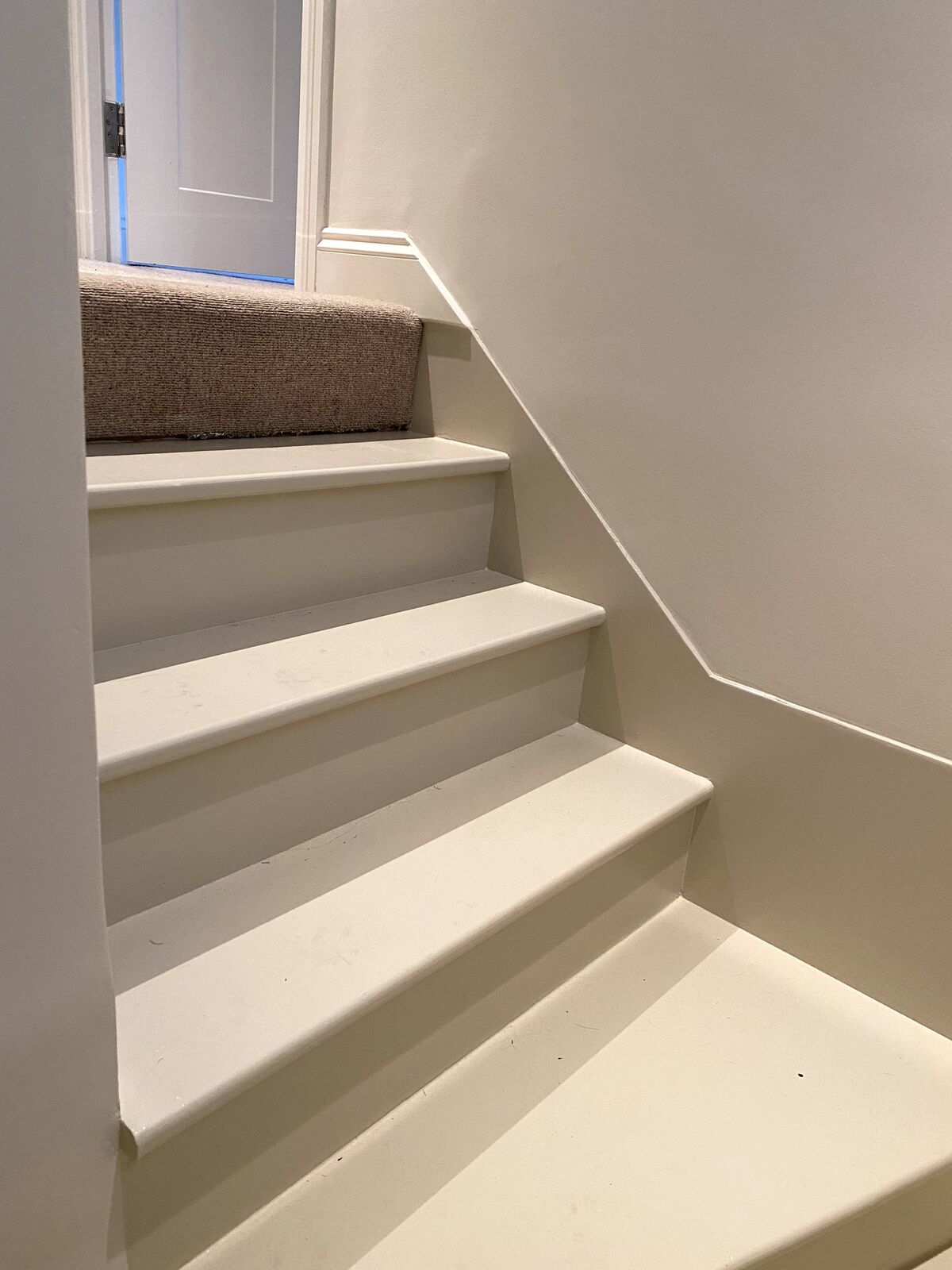 Hallway and staircase redecoration by A1 Decorating in London